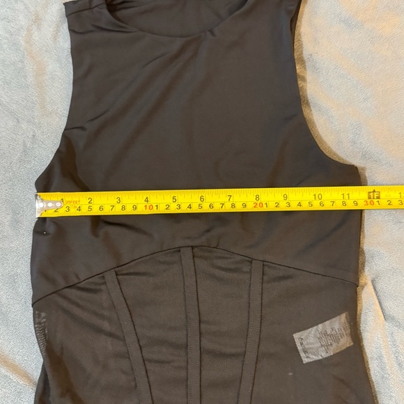 Dynamite Black Sleeveless Bodysuit - Picture 2 of 7